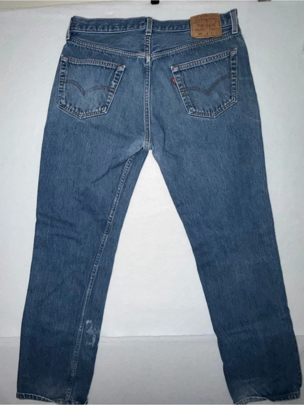 VTG 501 1997 Levi's Men's Medium Blue Relaxed Denim Jeans